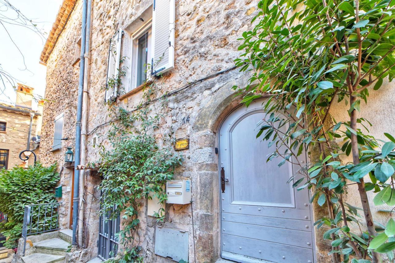 Townhouse Mougins In The Old Village, Fantastic View, Sea And Mountains Ngoại thất bức ảnh